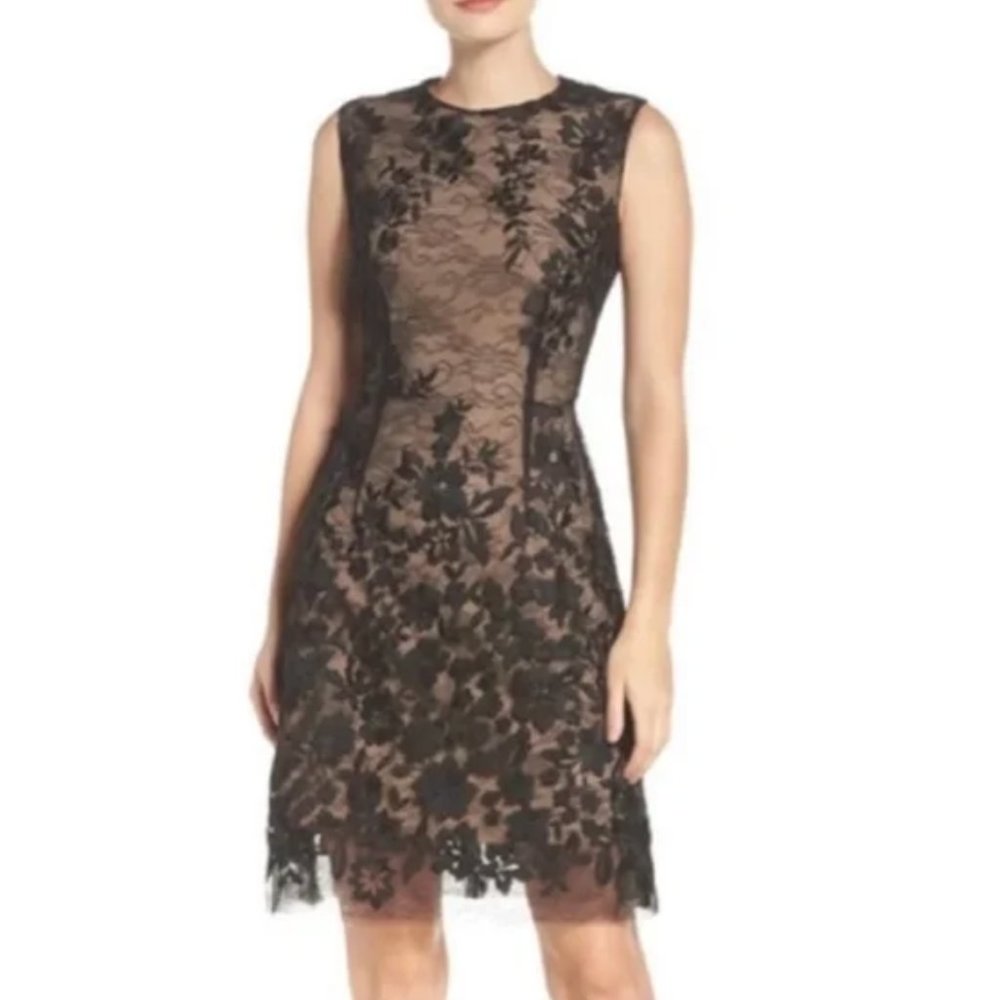 Betsey Johnson Black Lace Dress